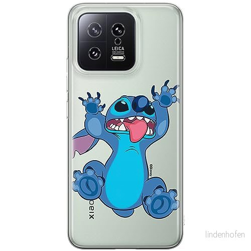 ERT GROUP mobiltelefonfodral för Xiaomi 13 originalt och officiellt licensierat Disney mönster Stitch 020 optimalt anpassad till formen på mobiltelefonen, gedeeltelijk transparant 5905511907006
