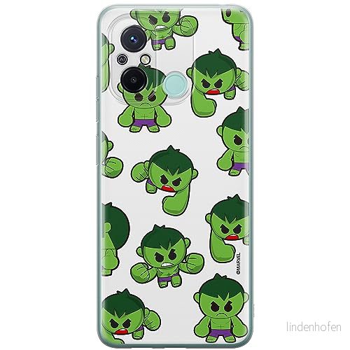 ERT GROUP mobiltelefonfodral för Xiaomi REDMI 12C/ 11A originalt och officiellt licensierat Marvel mönster Hulk 006 anpassad till formen på mobiltelefonen, fodral tillverkad av TPU plast 5905511846169
