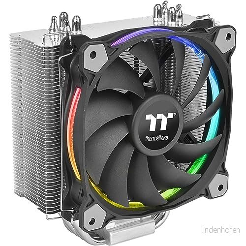 Thermaltake CL P052 AL12SW A Ventilateur Riing Plus 12 RGB Sync Edt Svart 4711246872769