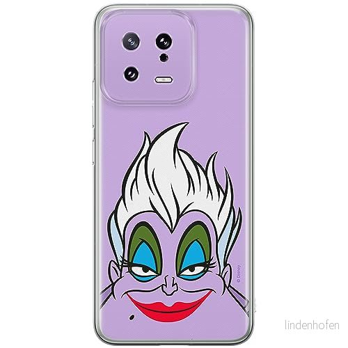 ERT GROUP mobiltelefonfodral för Xiaomi 13 originalt och officiellt licensierat Disney mönster Ursula 002 optimalt anpassad till formen på mobiltelefonen, fodral tillverkad av TPU plast 5905511896232