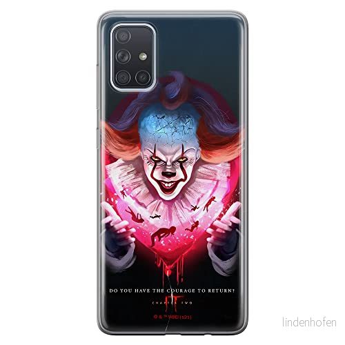 ERT GROUP mobiltelefonfodral för Samsung A71 originalt och officiellt licensierat Horror mönster It 020 optimalt anpassad till formen på mobiltelefonen, fodral tillverkad av TPU plast 5905131998699