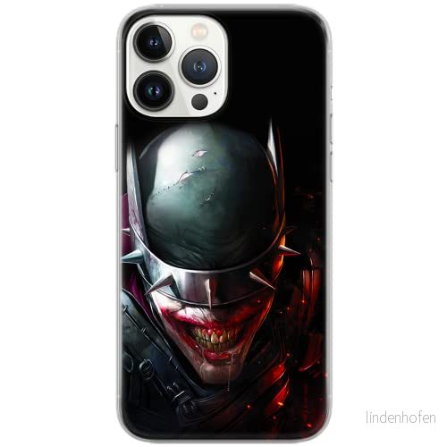 ERT GROUP mobiltelefonfodral för Samsung S9 PLUS originalt och officiellt licensierat DC mönster Batman Who Laughs 002 Vit anpassad till formen på mobiltelefonen, fodral tillverkad av TPU plast 5902980680997