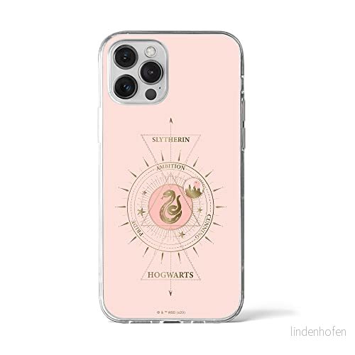 ERT GROUP mobiltelefonfodral för Apple Iphone 12 PRO MAX originalt och officiellt licensierat Harry Potter mönster 009 Vit anpassad till formen på mobiltelefonen, fodral tillverkad av TPU plast 5903932111767