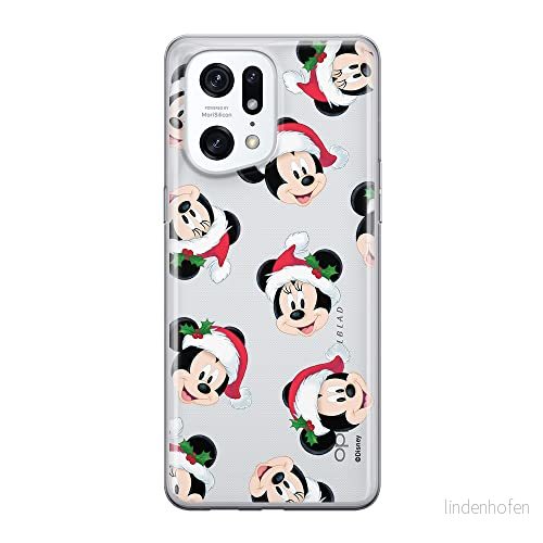 ERT GROUP mobiltelefonfodral för Oppo FIND X5 PRO originalt och officiellt licensierat Disney mönster Mickey & Minnie 016 optimalt anpassad till formen på mobiltelefonen, gedeeltelijk transparant 5905511404963