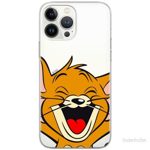 ERT GROUP mobiltelefonfodral för Samsung S10 PLUS originalt och officiellt licensierat Tom and Jerry mönster 003 Vit optimalt anpassad till formen på mobiltelefonen, gedeeltelijk transparant 5903040878484