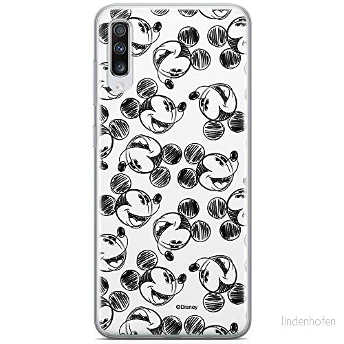ERT GROUP mobiltelefonfodral för Samsung A70 originalt och officiellt licensierat Disney mönster Mickey 025 optimalt anpassad till formen på mobiltelefonen, fodral tillverkad av TPU plast 5902980410211