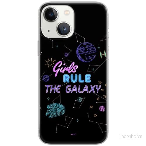ERT GROUP mobiltelefonfodral för Iphone 13 originalt och officiellt licensierat Star Wars mönster 024 Vit optimalt anpassad till formen på mobiltelefonen, fodral tillverkad av TPU plast 5903932839722