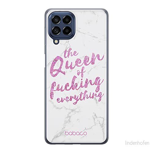 ERT GROUP mobiltelefonfodral för Samsung M53 5G originalt och officiellt licensierat Babaco mönster Queen 003 optimalt anpassad till formen på mobiltelefonen, fodral tillverkad av TPU plast 5905511389307