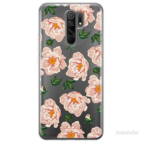 ERT GROUP mobiltelefonfodral för Xiaomi REDMI 9 originalt och officiellt licensierat Babaco mönster Flowers 014 optimalt anpassad till formen på mobiltelefonen, gedeeltelijk transparant 5903932615432