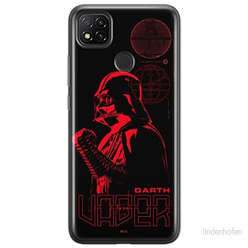 ERT GROUP mobiltelefonfodral för Xiaomi REDMI 9C originalt och officiellt licensierat Star Wars mönster Darth Vader 016 optimalt anpassad till formen på mobiltelefonen, fodral tillverkad av TPU plast 5903040284537