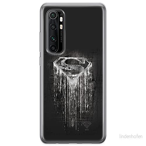 ERT GROUP mobiltelefonfodral för Xiaomi MI NOTE 10 Lite originalt och officiellt licensierat DC mönster Superman 003 optimalt anpassad till formen på mobiltelefonen, fodral tillverkad av TPU plast 5904805588884