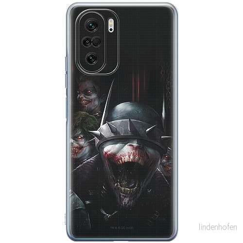 ERT GROUP mobiltelefonfodral för Xiaomi MI 11i/ REDMI K40/K40 PRO/POCO F3/ F3 PRO originalt och officiellt licensierat DC mönster Batman Who Laughs 003, fodral tillverkad av TPU plast 5905511881757