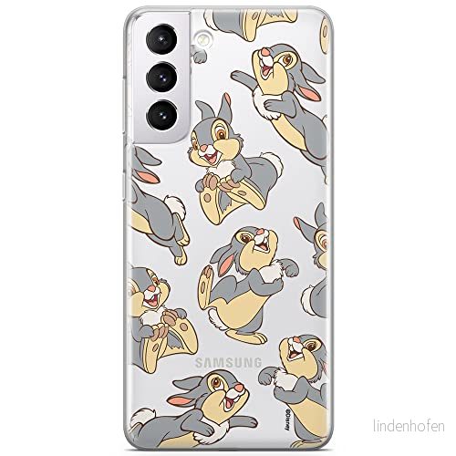 ERT GROUP mobiltelefonfodral för Samsung S21 originalt och officiellt licensierat Disney mönster Thumper 003 optimalt anpassad till formen på mobiltelefonen, gedeeltelijk transparant 5905131820129