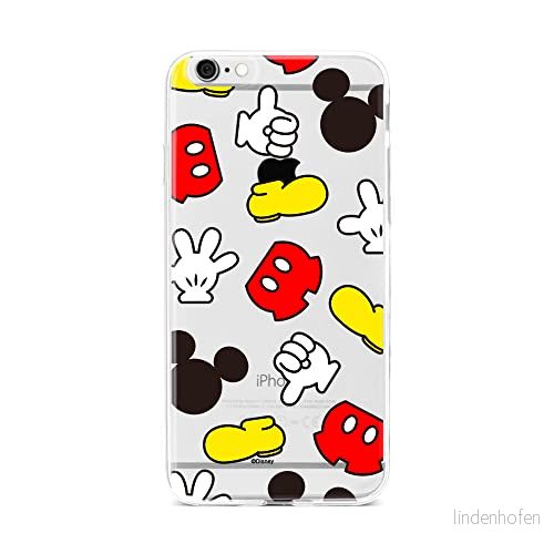 ERT GROUP mobiltelefonfodral för Iphone 6/6S originalt och officiellt licensierat Disney mönster Mickey 046 optimalt anpassad till formen på mobiltelefonen, gedeeltelijk transparant 5905131806642