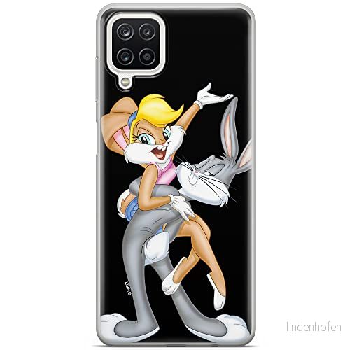 ERT GROUP mobiltelefonfodral för Samsung A12 / M12 originalt och officiellt licensierat Looney Tunes mönster Lola i Bugs 001 anpassad till formen på mobiltelefonen, fodral tillverkad av TPU plast 5903040105092
