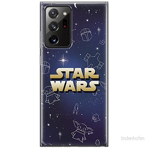 ERT GROUP mobiltelefonfodral för Samsung GALAXY NOTE 20 ULTRA originalt och officiellt licensierat Star Wars mönster Baby Yoda 022, fodral tillverkad av TPU plast 5904805073540
