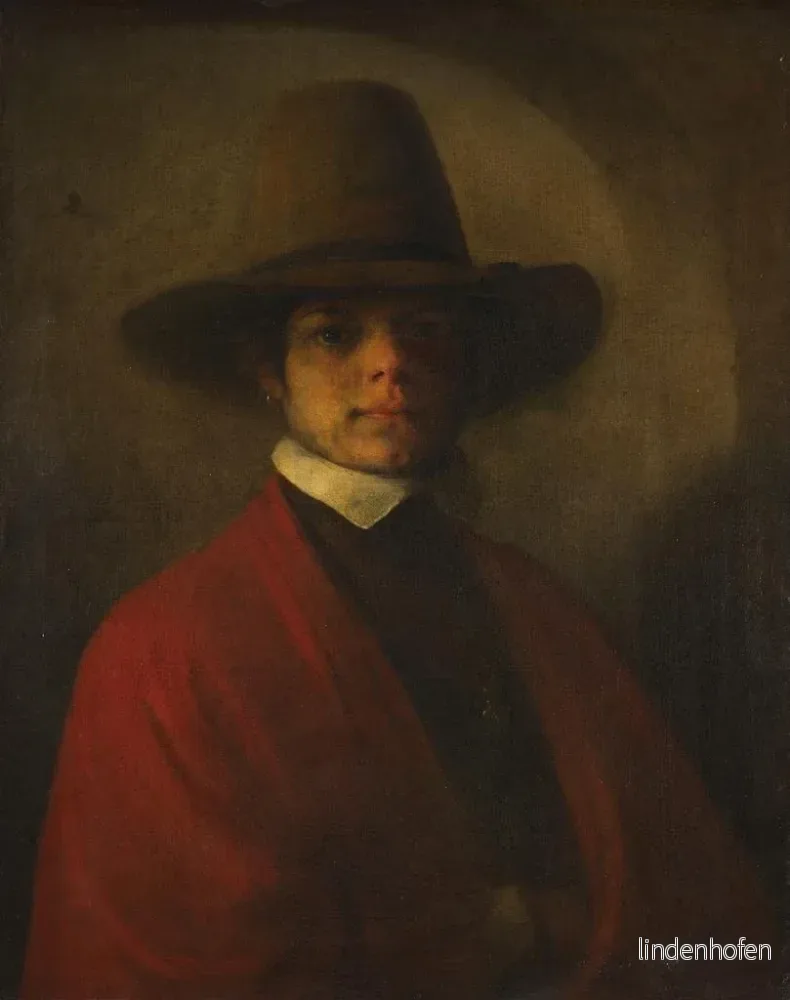 Målning Självporträtt - Barent Fabritius | Konsttryck - Bild 2