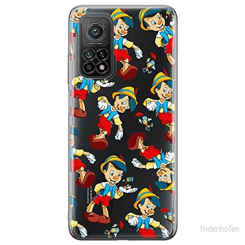 ERT GROUP mobiltelefonfodral för Xiaomi MI 10 LITE originalt och officiellt licensierat Disney mönster Pinocchio 002 optimalt anpassad till formen på mobiltelefonen, gedeeltelijk transparant 5905131814692