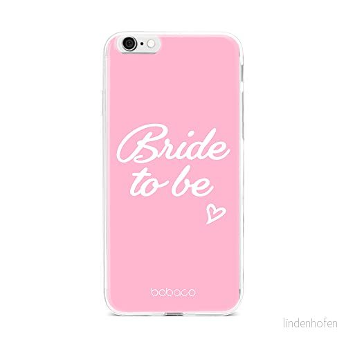 ERT GROUP mobiltelefonfodral för Iphone 6/6S originalt och officiellt licensierat Babaco mönster Bride to be 001 optimalt anpassad till formen på mobiltelefonen, fodral tillverkad av TPU plast 5904805766138