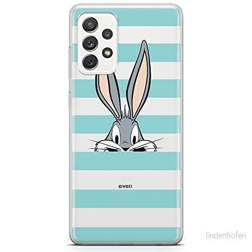 ERT GROUP mobiltelefonfodral för Samsung A73 5G originalt och officiellt licensierat Looney Tunes mönster Bugs 011 optimalt anpassad till formen på mobiltelefonen, gedeeltelijk transparant 5904805515163