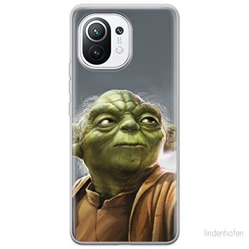ERT GROUP mobiltelefonfodral för Xiaomi 11 originalt och officiellt licensierat Star Wars mönster Yoda 006 optimalt anpassad till formen på mobiltelefonen, fodral tillverkad av TPU plast 5903537119823
