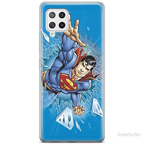 ERT GROUP mobiltelefonfodral för Samsung A42 5G originalt och officiellt licensierat DC mönster Superman 005 optimalt anpassad till formen på mobiltelefonen, fodral tillverkad av TPU plast 5903040253946