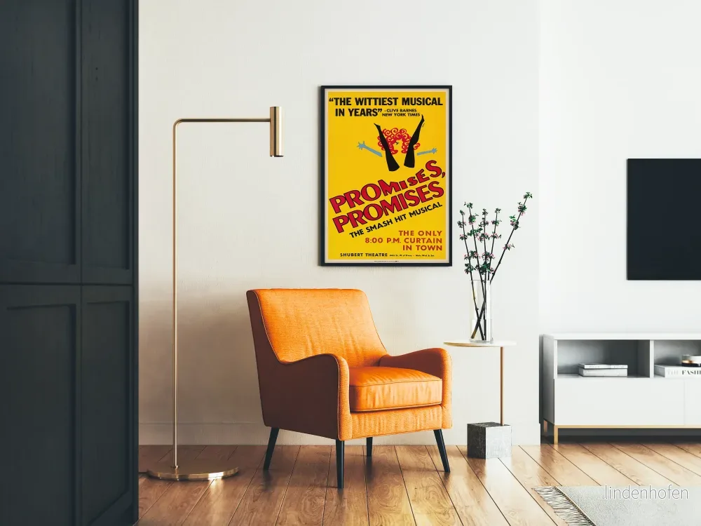 Vintage affisch Musikaliska löften löften som väggdekoration - Bild 2