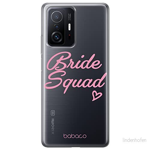 ERT GROUP mobiltelefonfodral för Xiaomi 11T 5G / PRO originalt och officiellt licensierat Babaco mönster Bride Squad 001 anpassad till formen på mobiltelefonen, gedeeltelijk transparant 5904805769832