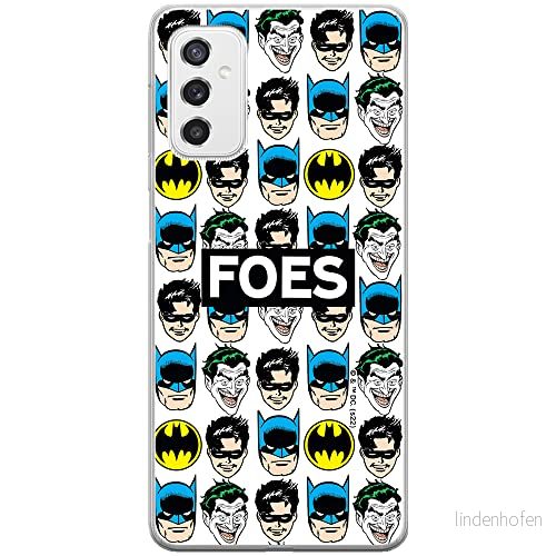 ERT GROUP mobiltelefonfodral för Samsung M52 5G originalt och officiellt licensierat DC mönster Batman 078 optimalt anpassad till formen på mobiltelefonen, gedeeltelijk transparant 5905131501110