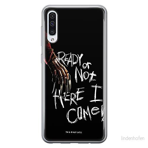 ERT GROUP mobiltelefonfodral för Samsung A50/ A50s/ A30s originalt och officiellt licensierat Horror mönster Nightmare of Elm Street 001, fodral tillverkad av TPU plast 5905511069582