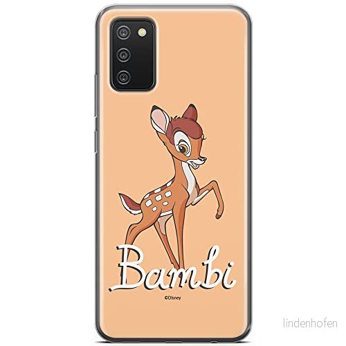 ERT GROUP mobiltelefonfodral för Samsung A02S originalt och officiellt licensierat Disney mönster Bambi 013 optimalt anpassad till formen på mobiltelefonen, fodral tillverkad av TPU plast 5903932290905