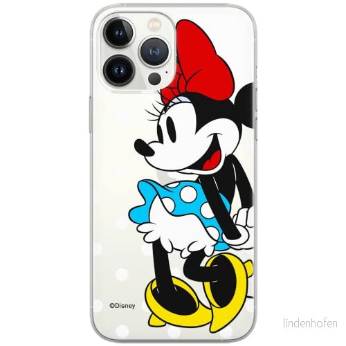 ERT GROUP mobiltelefonfodral för Xiaomi REDMI 10 originalt och officiellt licensierat Disney mönster Minnie 034 anpassad till formen på mobiltelefonen, gedeeltelijk transparant 5904805011818