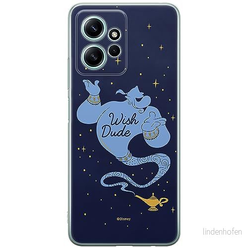 ERT GROUP mobiltelefonfodral för Xiaomi REDMI NOTE 12 4G originalt och officiellt licensierat Disney mönster Genie 003 optimalt anpassad till formen på mobiltelefonen, fodral tillverkad av TPU plast 5905511936174