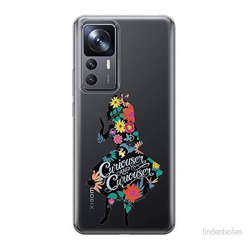 ERT GROUP mobiltelefonfodral för Xiaomi 12T/12T pro/K50 Ultra originalt och officiellt licensierat Disney mönster Alice 002 optimalt anpassad till formen på mobiltelefonen, gedeeltelijk transparant 5905511572648