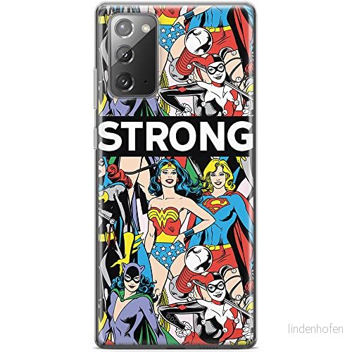 ERT GROUP mobiltelefonfodral för Samsung GALAXY NOTE 20 originalt och officiellt licensierat DC mönster Super Girls 003 optimalt anpassad till formen på mobiltelefonen, fodral tillverkad av TPU plast 5903040459799