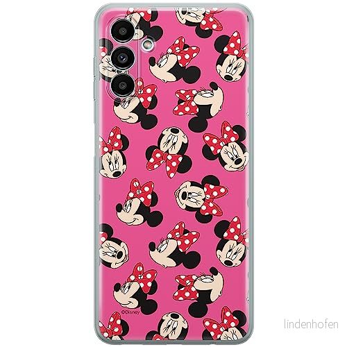 ERT GROUP mobiltelefonfodral för Samsung A13 5G/A04S originalt och officiellt licensierat Disney mönster Minnie 019 optimalt anpassad till formen på mobiltelefonen, fodral tillverkad av TPU plast 5904805566530