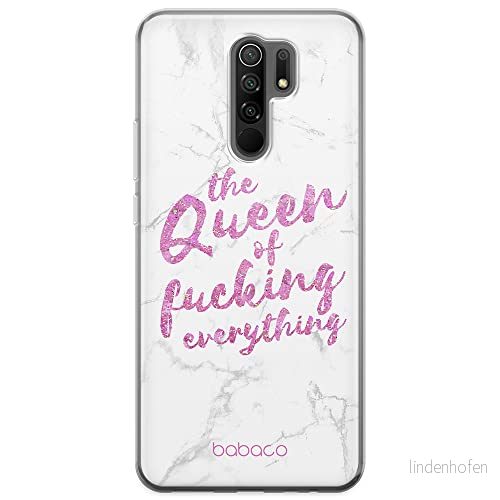ERT GROUP mobiltelefonfodral för Xiaomi REDMI 9 originalt och officiellt licensierat Babaco mönster Queen 003 optimalt anpassad till formen på mobiltelefonen, fodral tillverkad av TPU plast 5904805396557