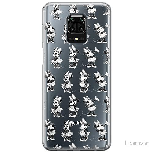 ERT GROUP mobiltelefonfodral för Xiaomi REDMI NOTE 9 PRO/ 9S originalt och officiellt licensierat Disney mönster Minnie 018 optimalt anpassad till formen på mobiltelefonen, gedeeltelijk transparant 5903040312513