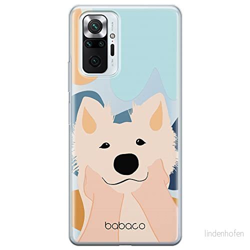 ERT GROUP mobiltelefonfodral för Xiaomi REDMI NOTE 10 PRO originalt och officiellt licensierat Babaco mönster Dogs 009 optimalt anpassad till formen på mobiltelefonen, gedeeltelijk transparant 5905131042231