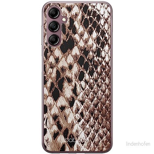 ERT GROUP mobiltelefonfodral för Samsung A14 4G/5G originalt och officiellt licensierat Babaco mönster Animals 005 optimalt anpassad till formen på mobiltelefonen, fodral tillverkad av TPU plast 5905511821234