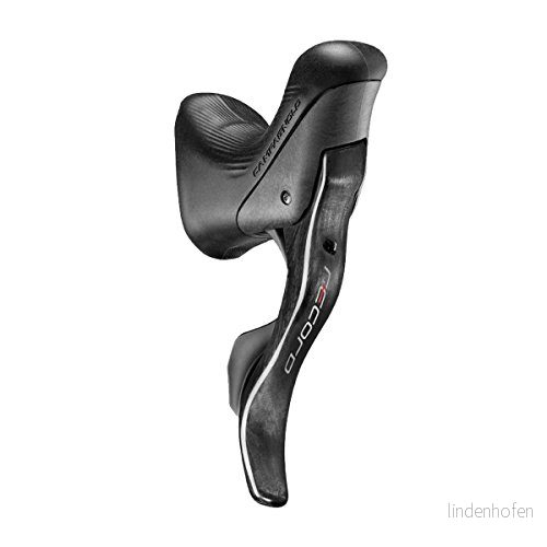 Campagnolo rekord 12 växlad Ergopower växel/skivbromshandtag, svart, vänster bak 140 mm 8053340450259