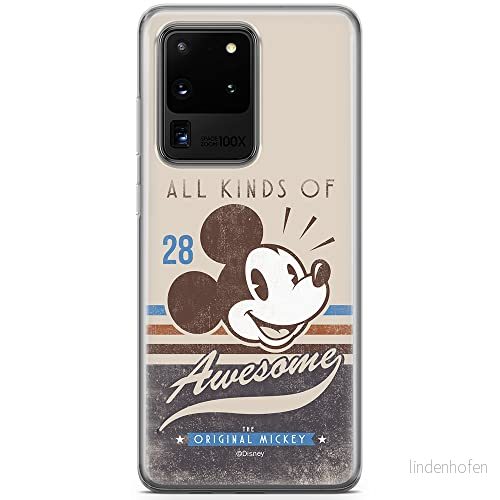ERT GROUP Mobiltelefonskal för Samsung S20 Ultra original och officiellt licensierat Disney mönster Musse 009 perfekt anpassat till mobiltelefonens form, TPU fodral 5903537520148