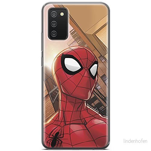 ERT GROUP mobiltelefonfodral för Samsung A02S originalt och officiellt licensierat Marvel mönster Spider Man 003 optimalt anpassad till formen på mobiltelefonen, fodral tillverkad av TPU plast 5903040235461