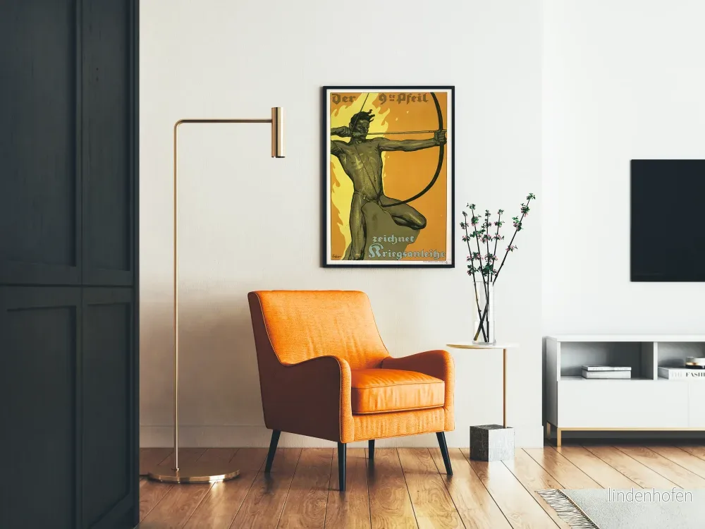 Vintage skytteposter - Retro väggdekoration - Bild 2