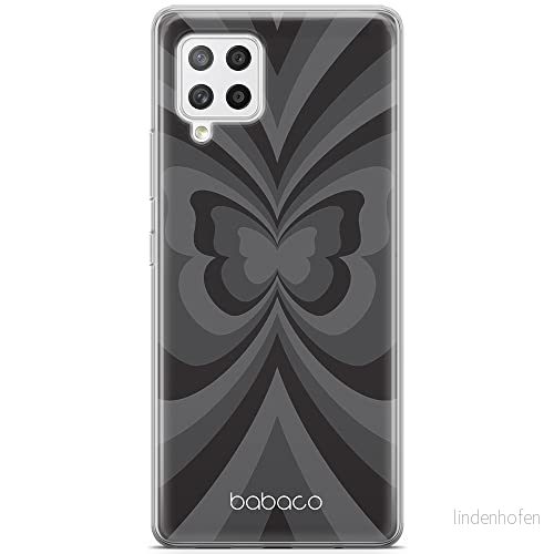 ERT GROUP mobiltelefonfodral för Samsung A42 5G originalt och officiellt licensierat Babaco mönster Butterflies 001 optimalt anpassad till formen på mobiltelefonen, fodral tillverkad av TPU plast 5904805727511