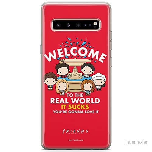 ERT GROUP Mobiltelefonskal för Samsung S10 5G original och officiellt licensierade vänner mönster Friends 005 perfekt anpassad till mobiltelefonens form, TPU fodral 5903932264593