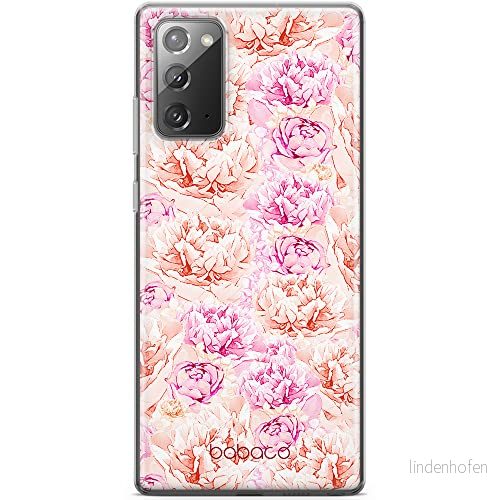 ERT GROUP mobiltelefonfodral för Samsung GALAXY NOTE 20 originalt och officiellt licensierat Babaco mönster Flowers 004 optimalt anpassad till formen på mobiltelefonen, fodral tillverkad av TPU plast 5904805380952