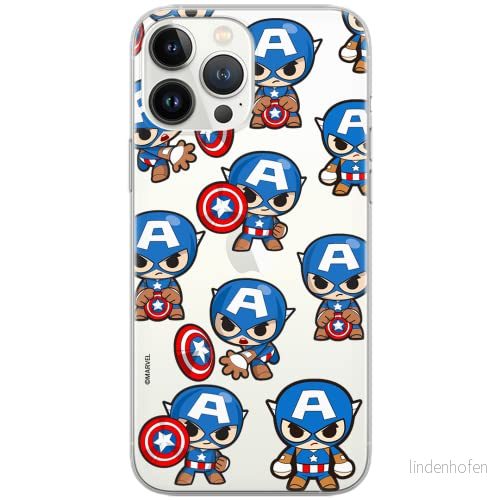 ERT GROUP mobiltelefonfodral för Samsung S9 PLUS originalt och officiellt licensierat Marvel mönster Captain America 029 Vit optimalt anpassad till formen på mobiltelefonen, gedeeltelijk transparant 5904805318269