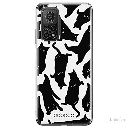 ERT GROUP mobiltelefonfodral för Huawei P20 LITE originalt och officiellt licensierat Babaco mönster Cats 005 Vit optimalt anpassad till formen på mobiltelefonen, fodral tillverkad av TPU plast 5905131101303