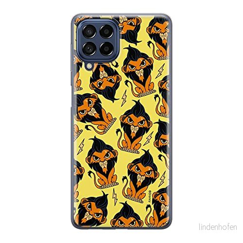 ERT GROUP mobiltelefonfodral för Samsung M53 5G originalt och officiellt licensierat Disney mönster Scar 002 optimalt anpassad till formen på mobiltelefonen, fodral tillverkad av TPU plast 5905511390167